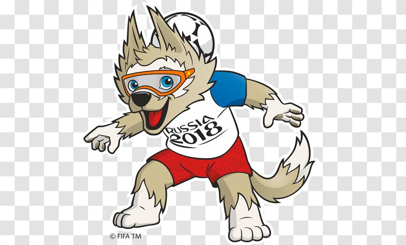 2018 World Cup Russia Zabivaka FIFA Official Mascots Transparent PNG