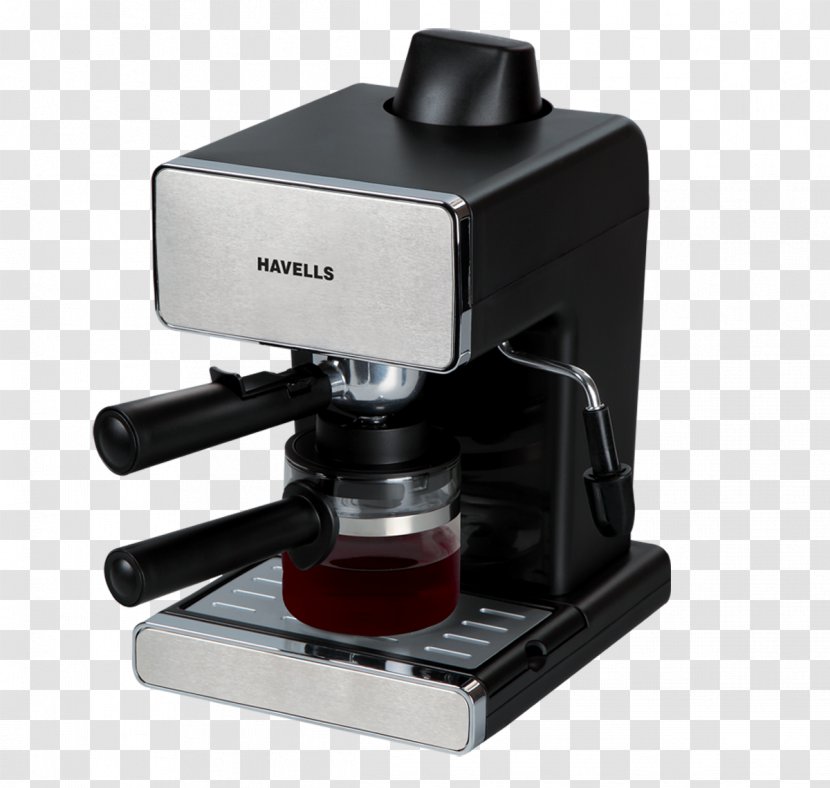 Espresso Coffeemaker Cafe Havells - Machine - Coffee Transparent PNG