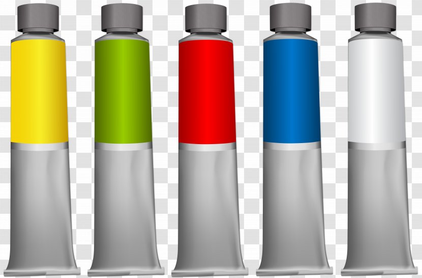 Oil Paint Clip Art - Plastic Bottle Transparent PNG