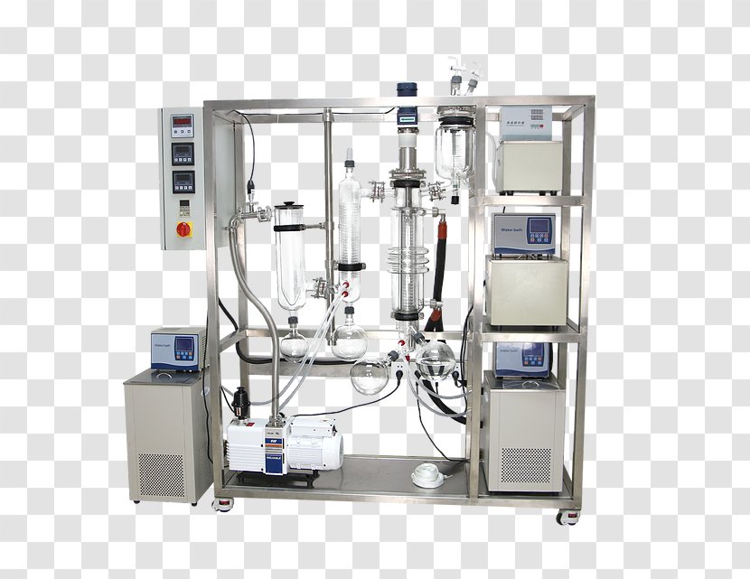 Molecular Distillation Short-path Laboratory Evaporator - Fractional - Machine Transparent PNG