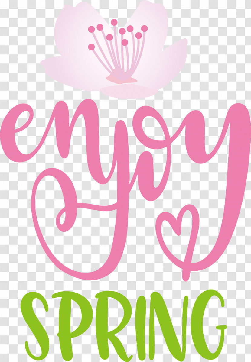 Enjoy Spring Spring Transparent PNG