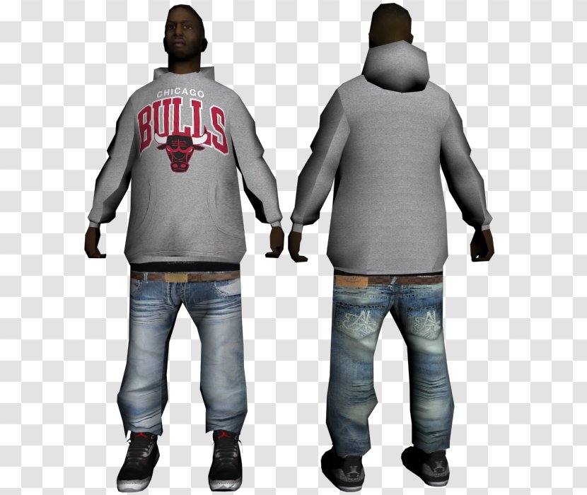 Grand Theft Auto: San Andreas Multiplayer Mod Hoodie T-shirt - Chicago Transparent PNG