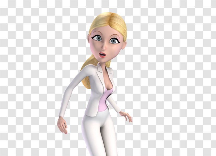 Animation 3D Computer Graphics Modeling Cartoon Drawing - Heart - Business Woman Transparent PNG