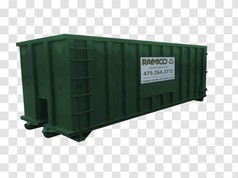 Intermodal Container Roll-off Plastic Service - Ramco Environmental Services Transparent PNG