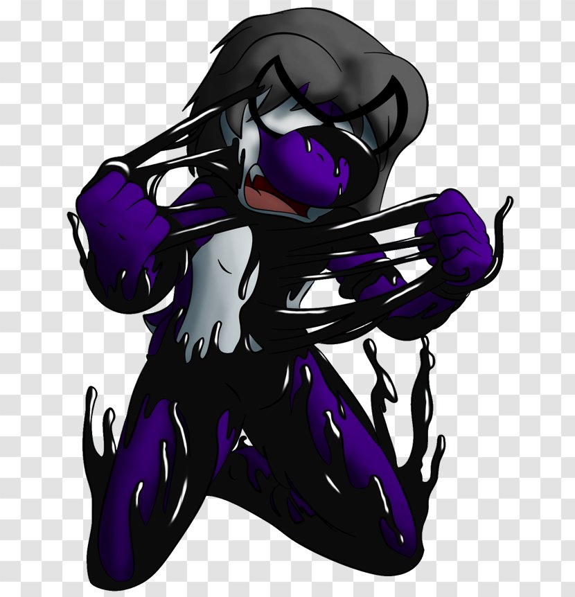 Spider-Man Venom Symbiote Supervillain Scream - Violet - Spider-man Transparent PNG