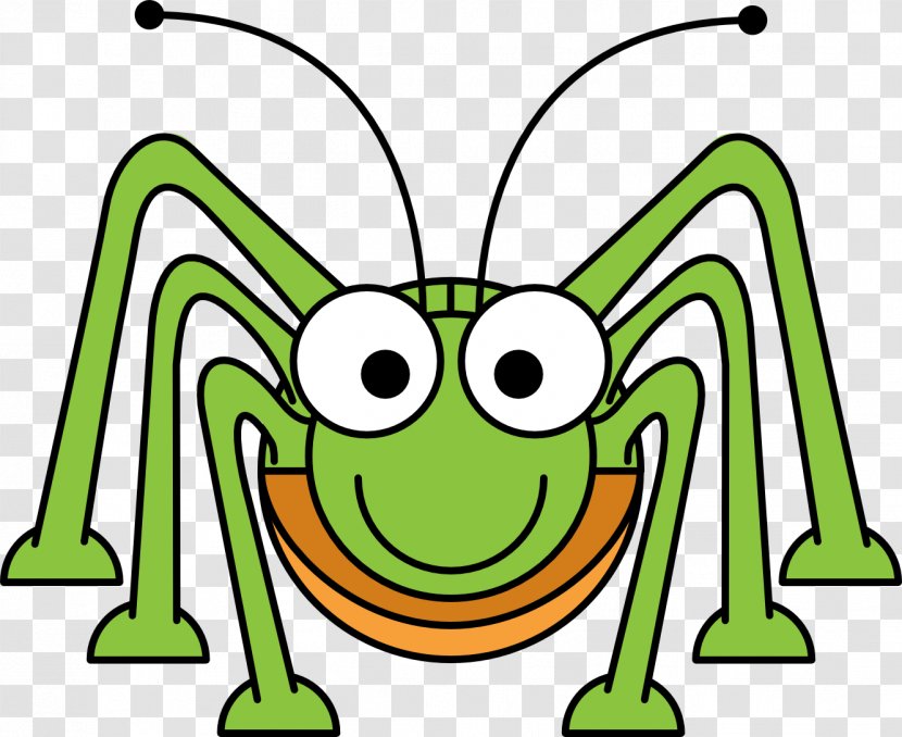 Grasshopper Cartoon Drawing Clip Art - Line - Images Transparent PNG