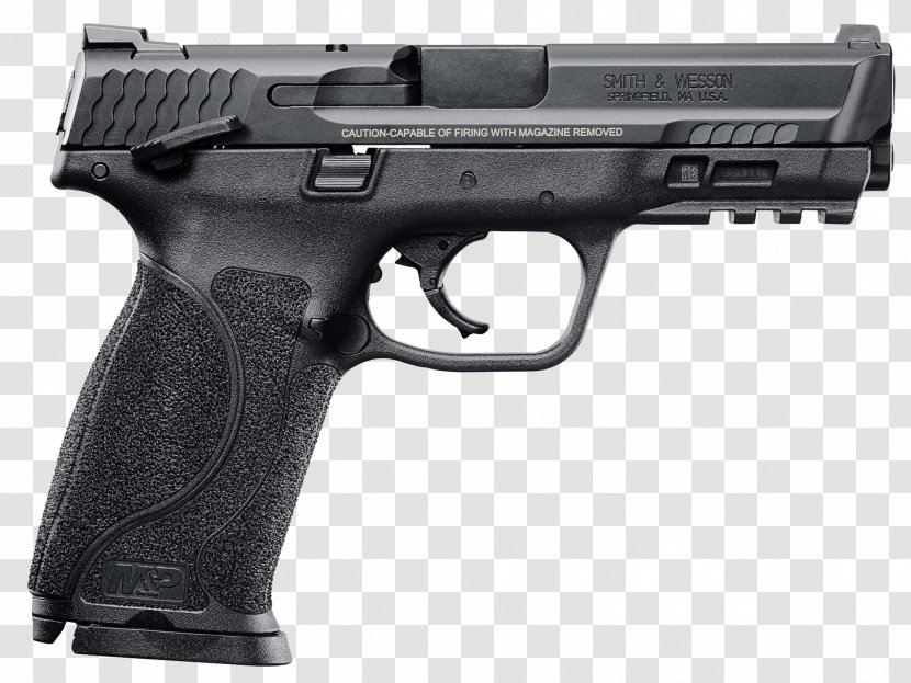 Smith & Wesson M&P 9×19mm Parabellum Semi-automatic Pistol - Revolver - Ammunition Transparent PNG