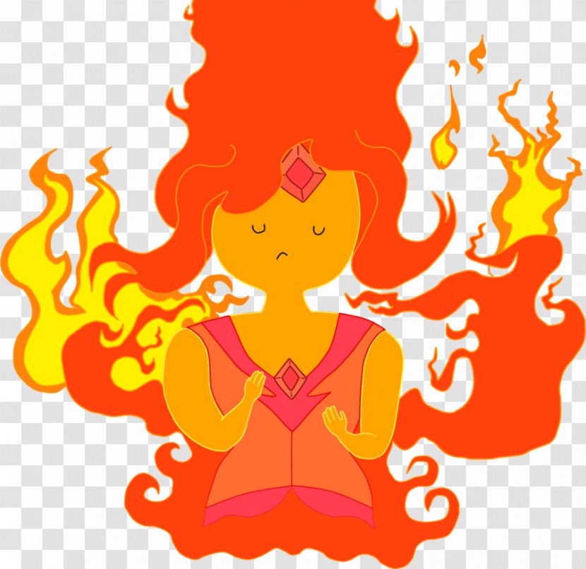Character Fiction Clip Art - Flame Princess Transparent PNG