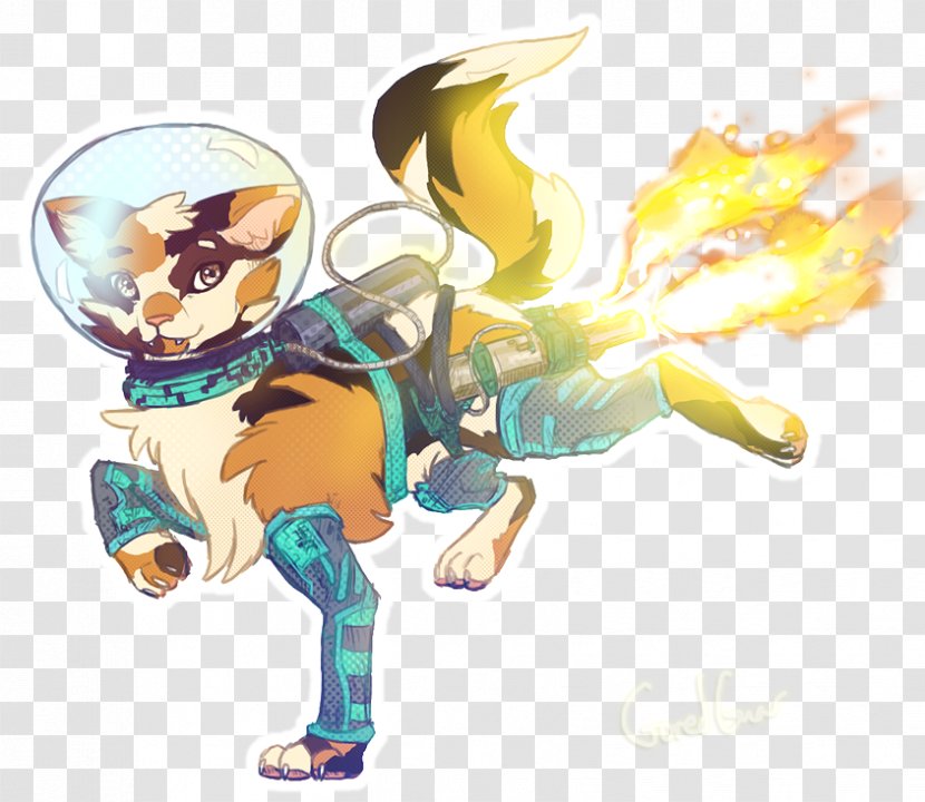 Desktop Wallpaper Animal Computer Legendary Creature - Animated Cartoon - Calico Cat Transparent PNG