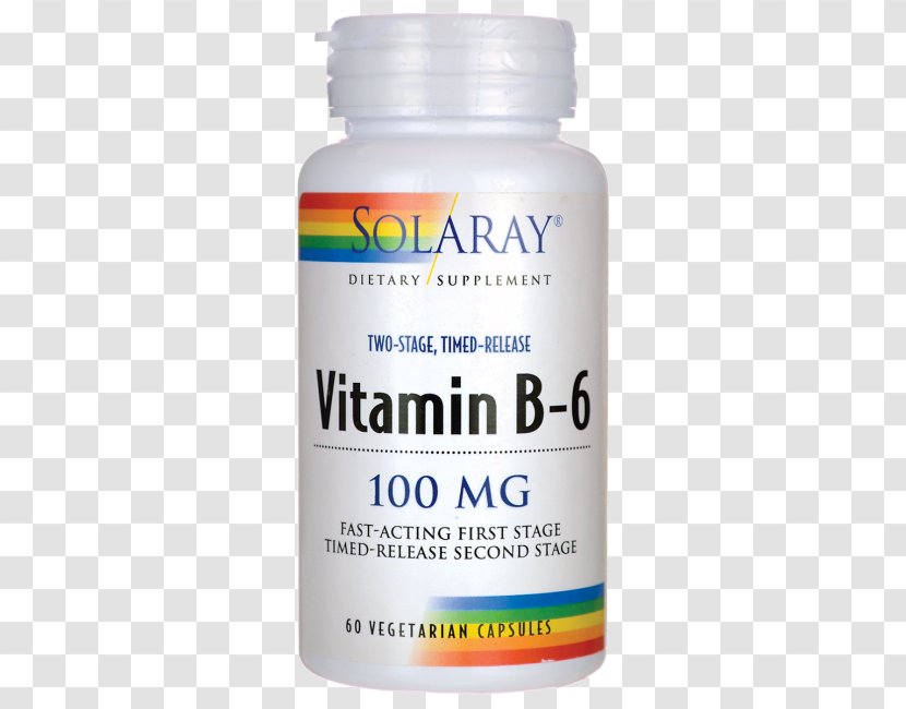 Dietary Supplement Vitamin B-6 B Vitamins Capsule - Vegetarianism - Tablet Transparent PNG