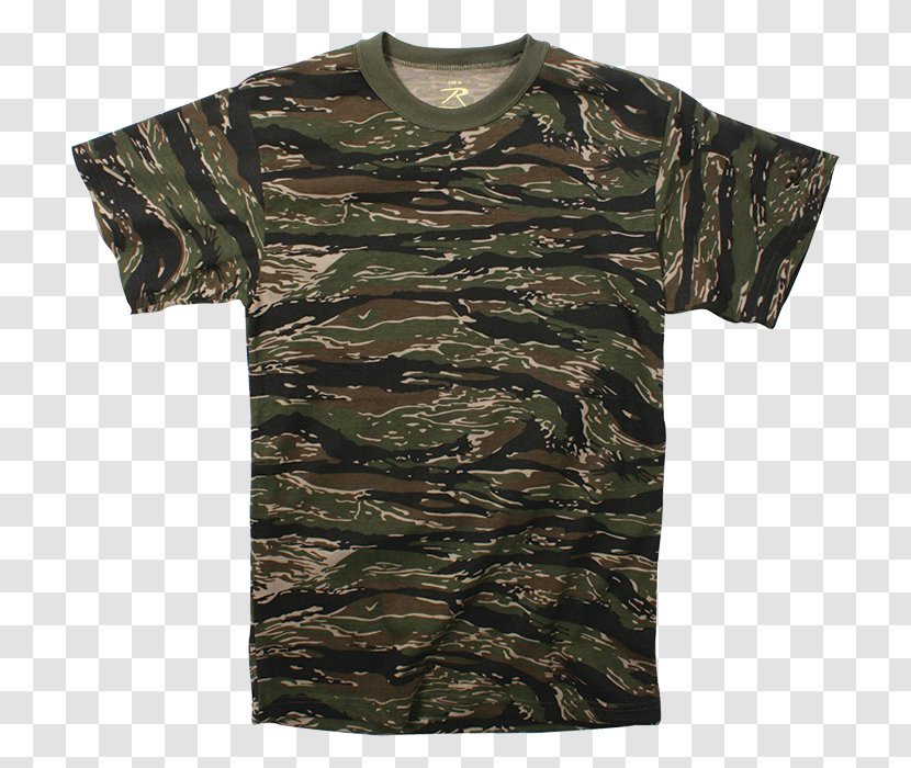T-shirt Military Camouflage Sleeve Clothing - Polo Shirt Transparent PNG