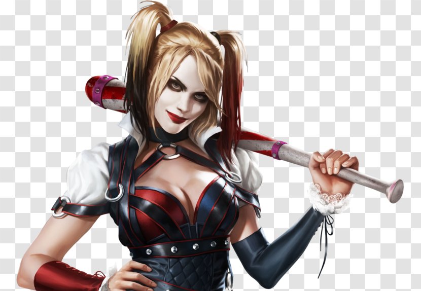 Batman: Arkham Knight City Asylum Harley Quinn - Cartoon - Batman Transparent PNG