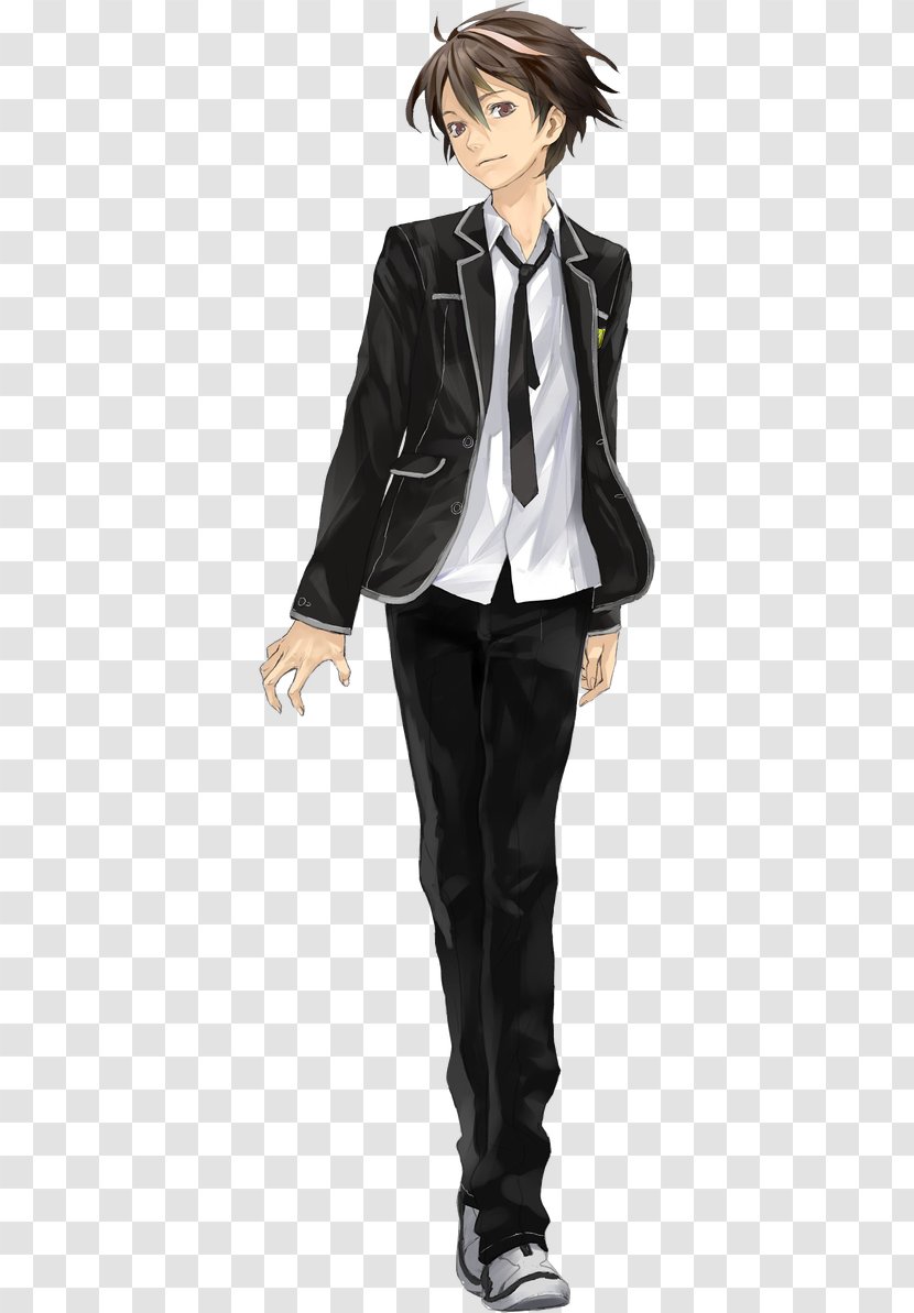 Shu Ouma Guilty Crown Japanese School Uniform - Frame Transparent PNG