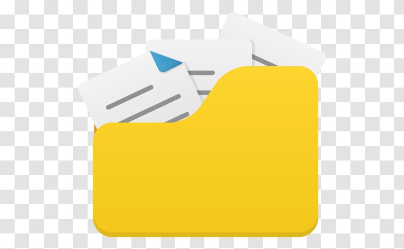 Directory Computer File - Iconfinder - Orange Folder Full Icon Transparent PNG
