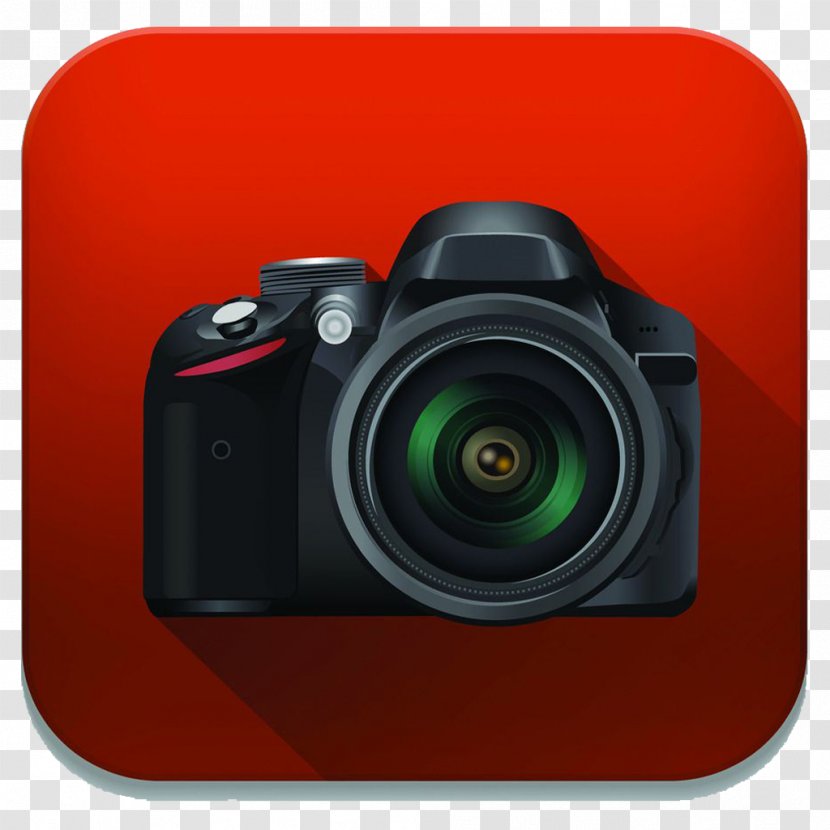Kodak Single-lens Reflex Camera - Digital Icon Transparent PNG