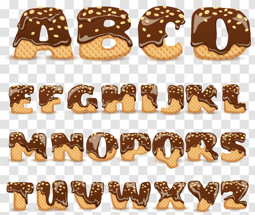 Doughnut Ginger Snap Chocolate Chip Cookie Font - Bread Transparent PNG