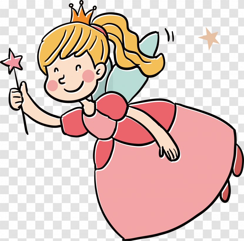 The Little Mermaid Cinderella Cartoon Graphic Design - Flying Fairy Transparent PNG