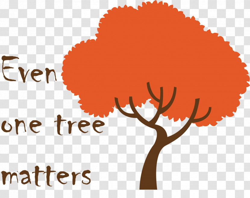 Even One Tree Matters Arbor Day Transparent PNG