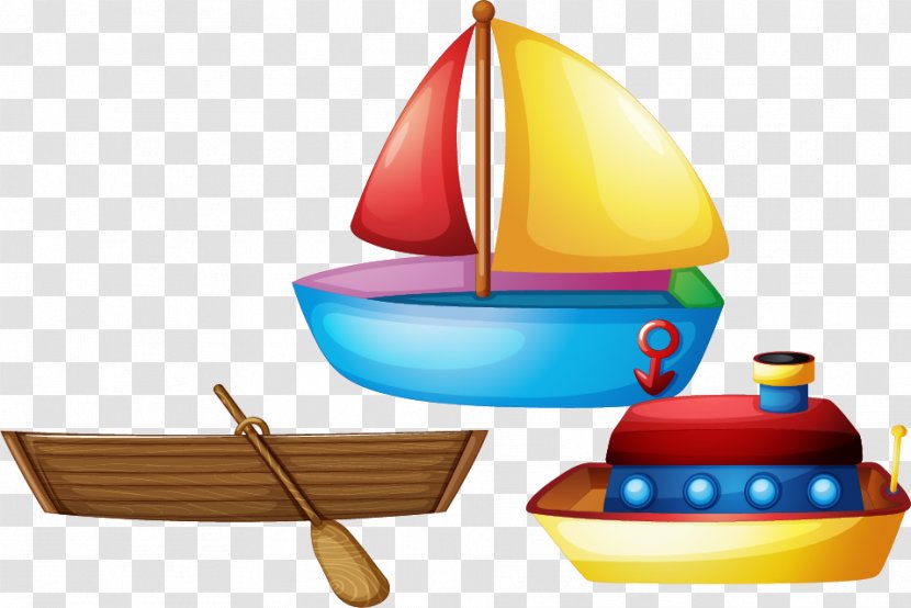 Boat Royalty-free Illustration - Cartoon Vector Material Transparent PNG