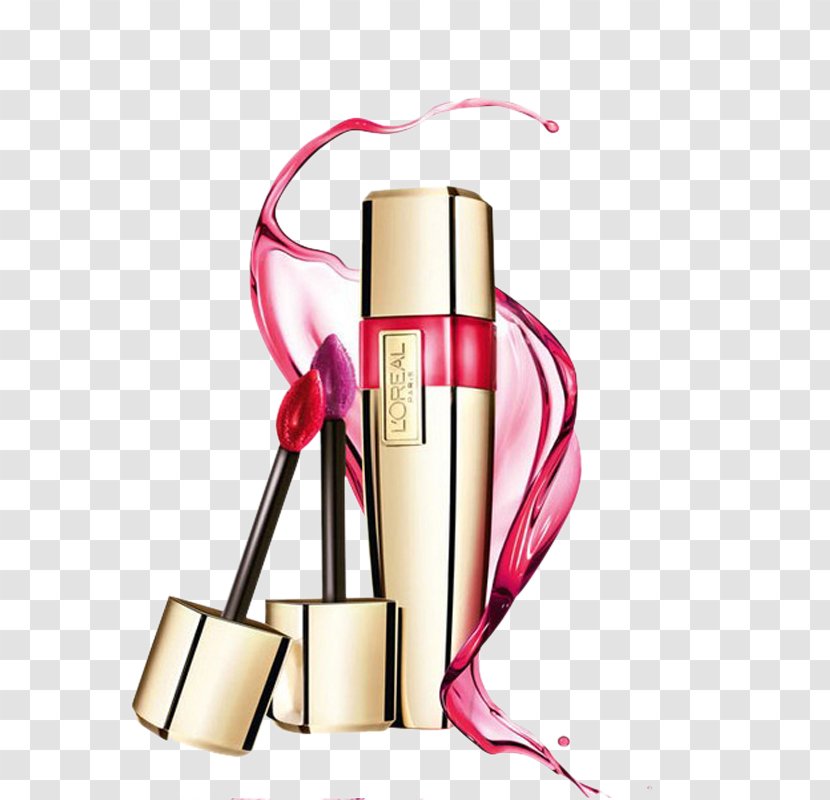 Paris Ud2f4ud2b8 LOrxe9al Lip Gloss Lipstick - Beauty - L'Oreal Transparent PNG