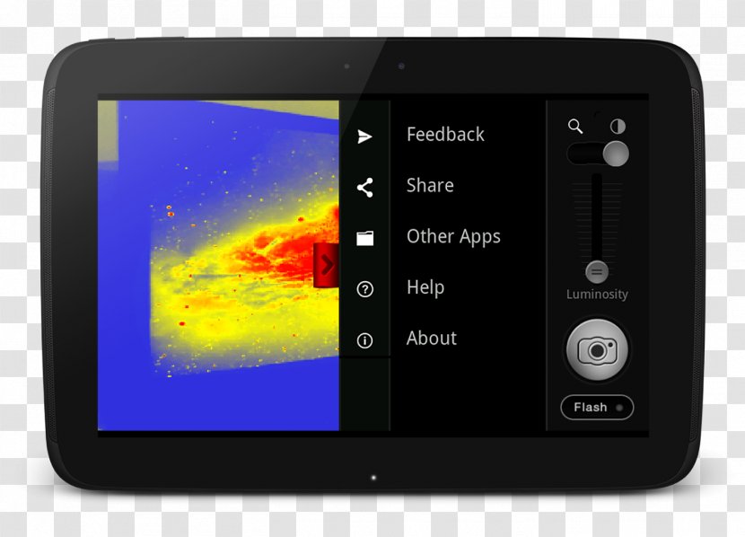 Display Device Thermal Vision Camera Effects Free Football Games Thermography Android - Multimedia Transparent PNG