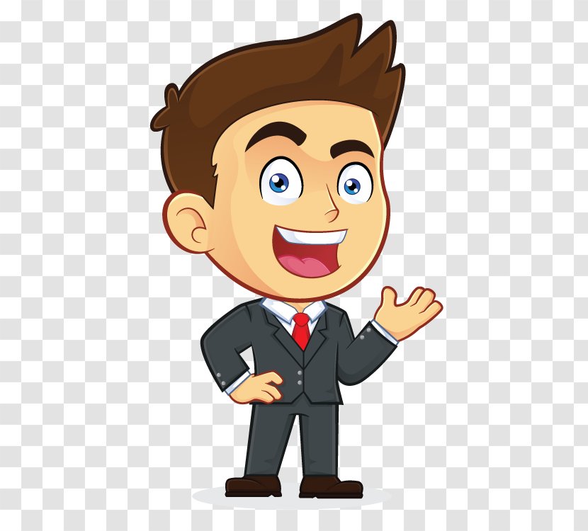 Businessperson Clip Art - Cartoon Man Transparent PNG