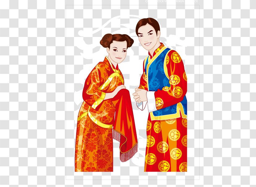 Bridegroom Red Wedding - Clothing - Chinese Transparent PNG