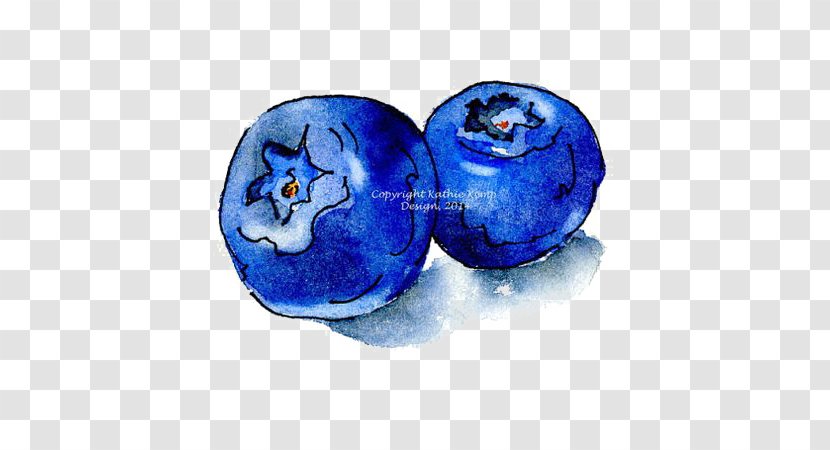 Watercolor Painting Drawing Fruit Ink Blueberry Transparent PNG