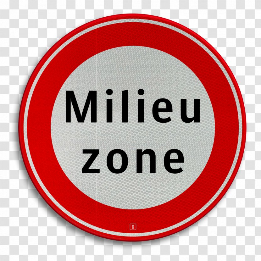Traffic Sign Car Milieuzone Road - Brand Transparent PNG
