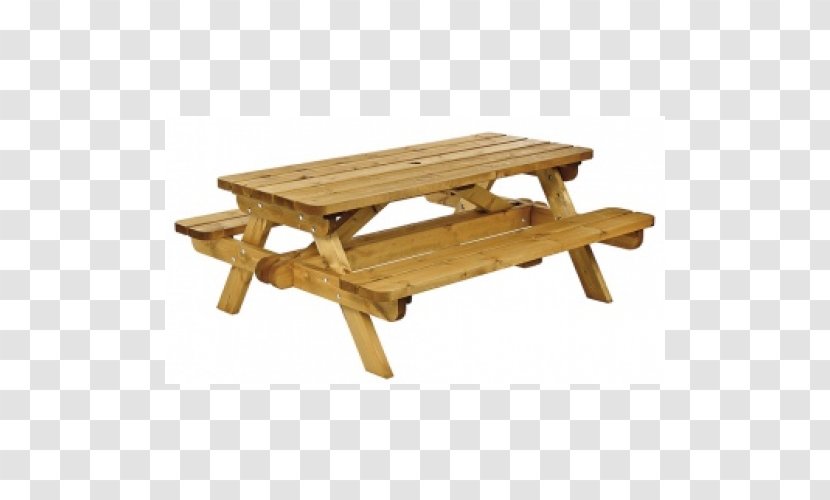 Picnic Table Bench Furniture - Weather - Timber Battens Seating Top View Transparent PNG