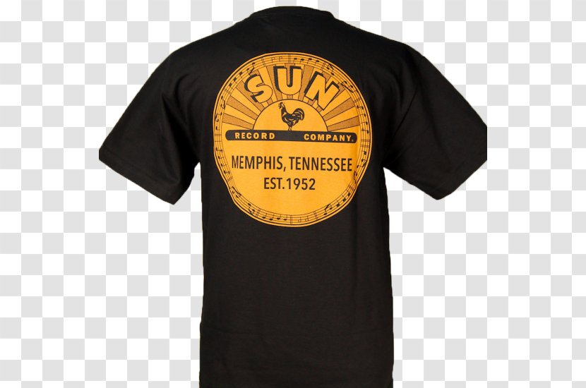 T-shirt SUN RECORDS Logo Record Label Sun Studio - Clothing Transparent PNG