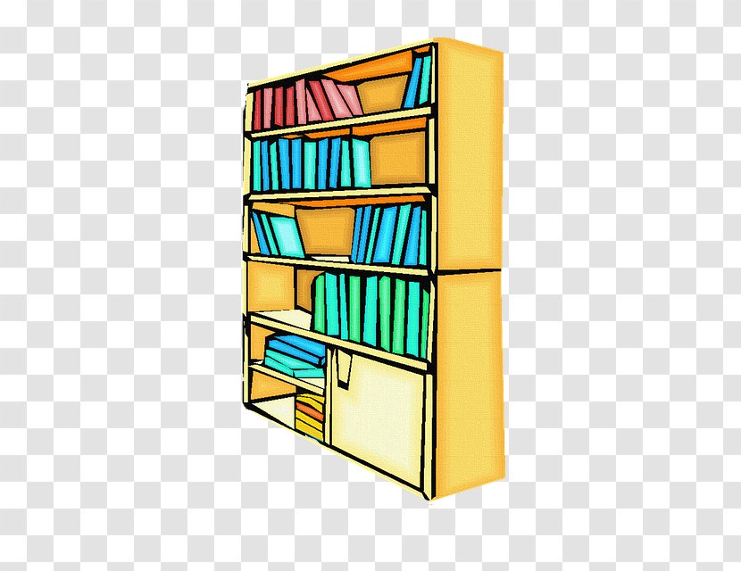 Shelf School Library Bookcase - Rectangle Transparent PNG