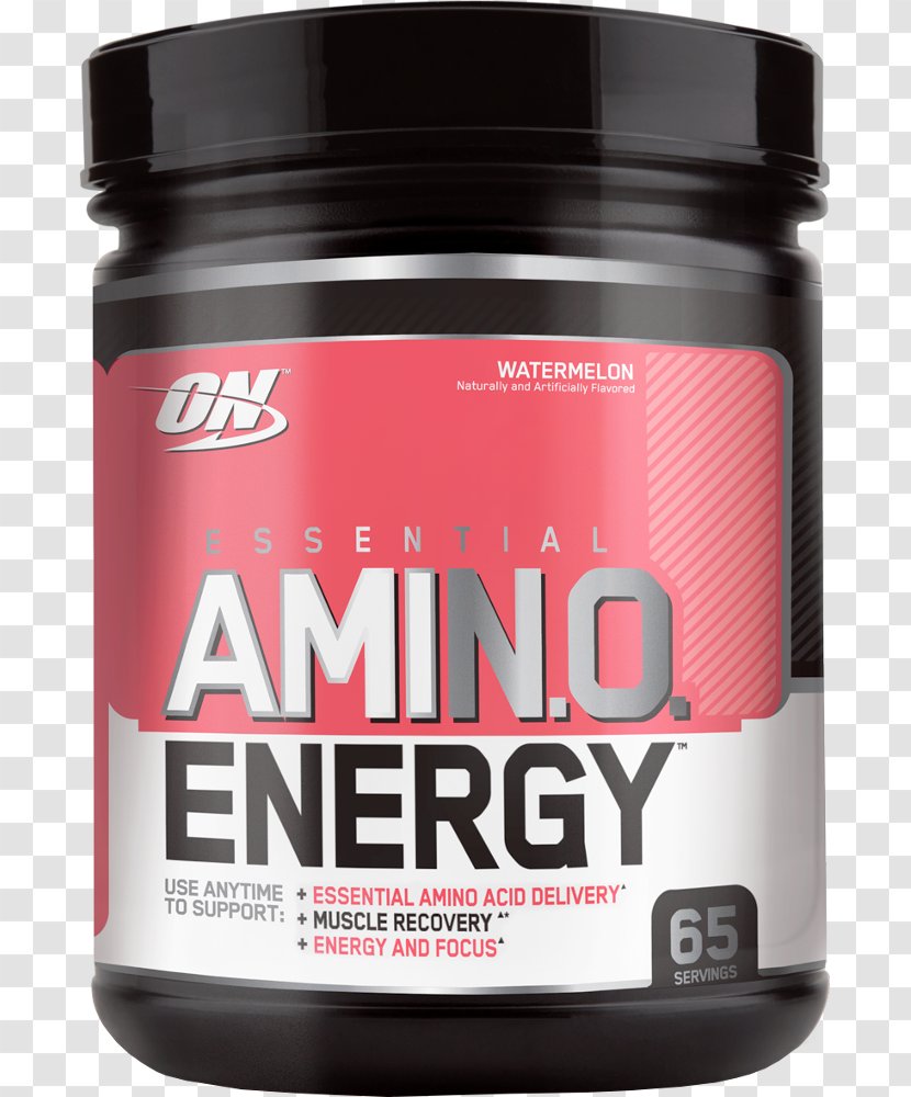 Dietary Supplement Optimum Nutrition Essential Amino Energy Branched-chain Acid - Muscle Transparent PNG