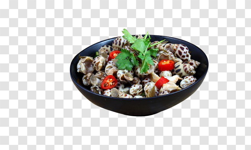 Seafood Chinese Cuisine Hot Pot Vegetarian - Salad Snails Transparent PNG