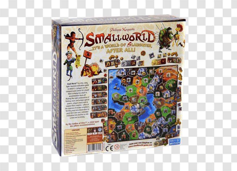 Days Of Wonder Small World Board Game - Puzzle - Kab Sports Cards Collectables Transparent PNG