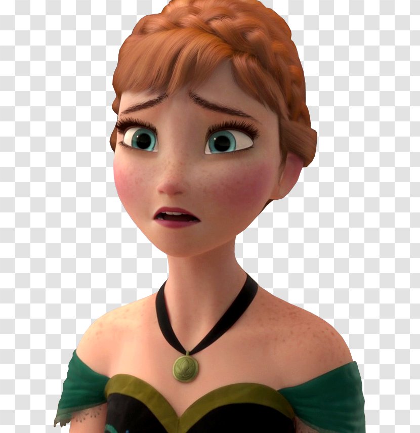 Kristen Bell Elsa Frozen Anna Olaf - Forehead Transparent PNG