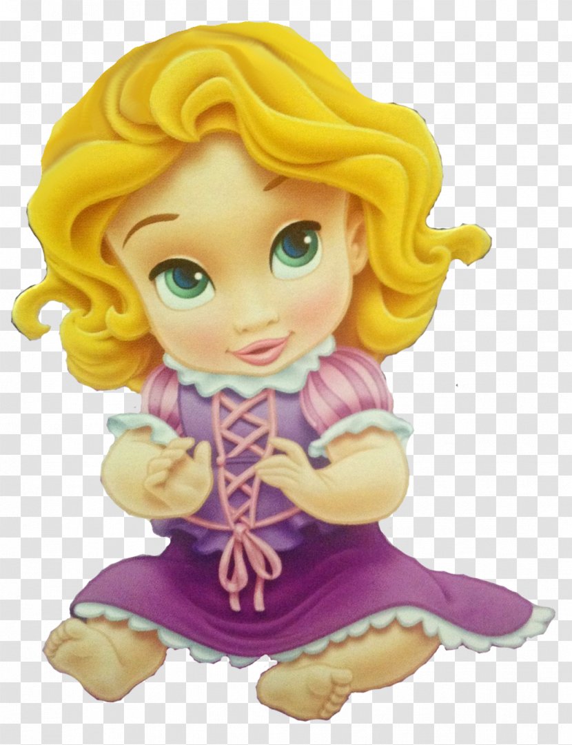Rapunzel Ariel Princess Aurora Disney Mickey Mouse - Figurine Transparent PNG