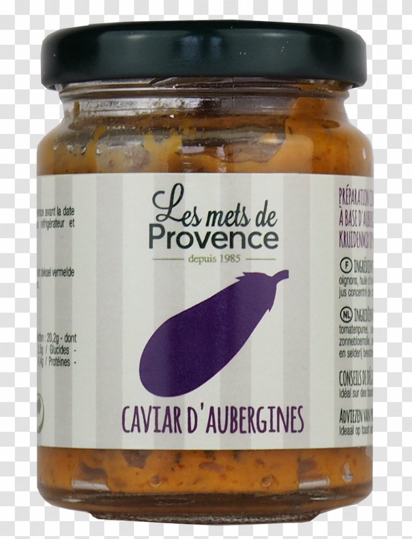 Confit Chutney Boutique Les Mets De Provence Gazpacho Aioli - Caviar Transparent PNG
