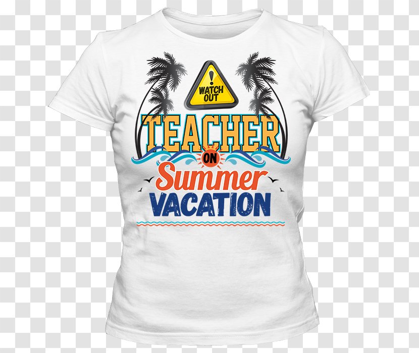 T-shirt Summer Vacation School Teacher Transparent PNG