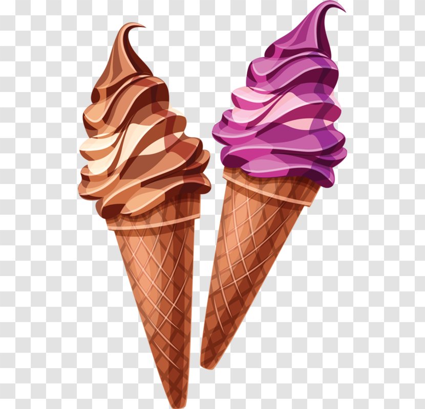 Ice Cream Cones Clip Art Sundae - Food Transparent PNG