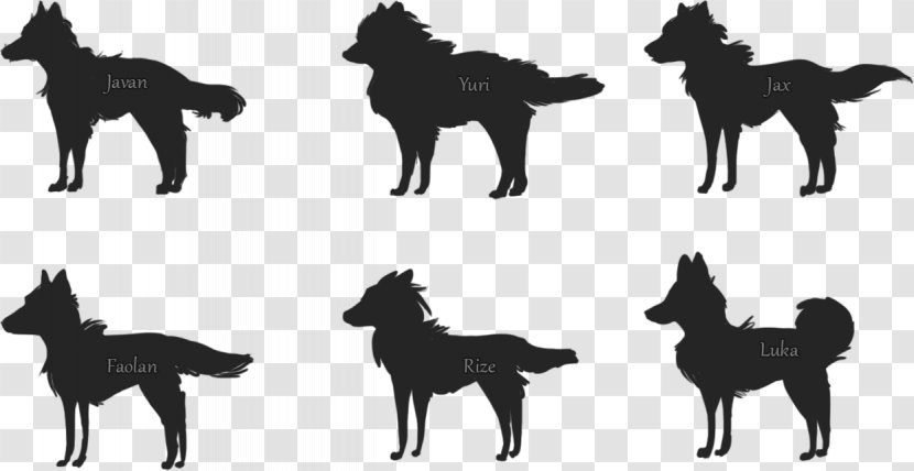 Schipperke Silhouette Dog Breed - Donkey Transparent PNG
