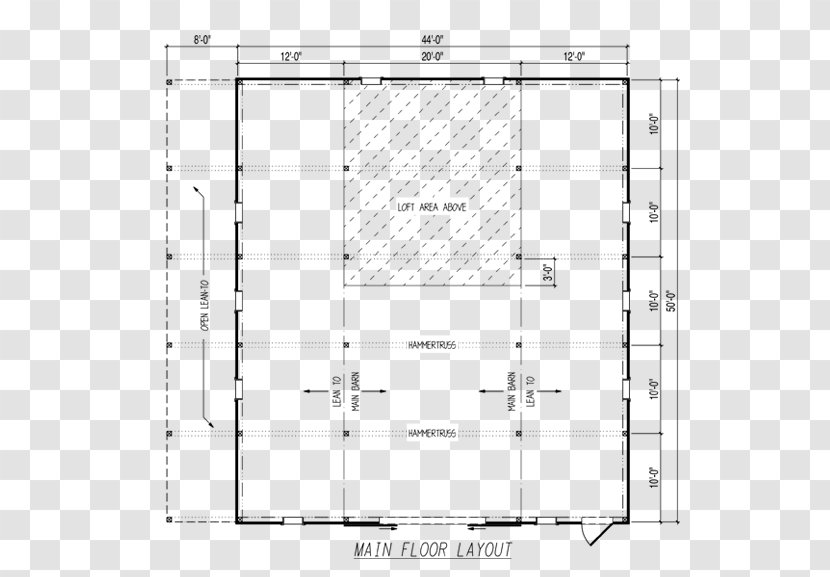 Floor Plan House - Watercolor Transparent PNG