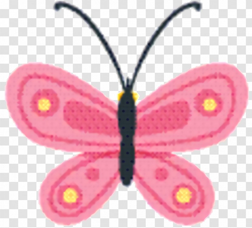 Butterfly Cartoon - Pink - Wing Pollinator Transparent PNG