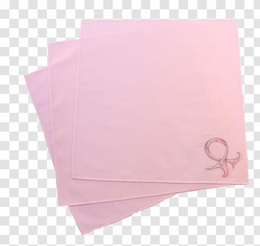 Paper Cloth Napkins Place Mats Material Lilac - Napkin - COTTON Transparent PNG