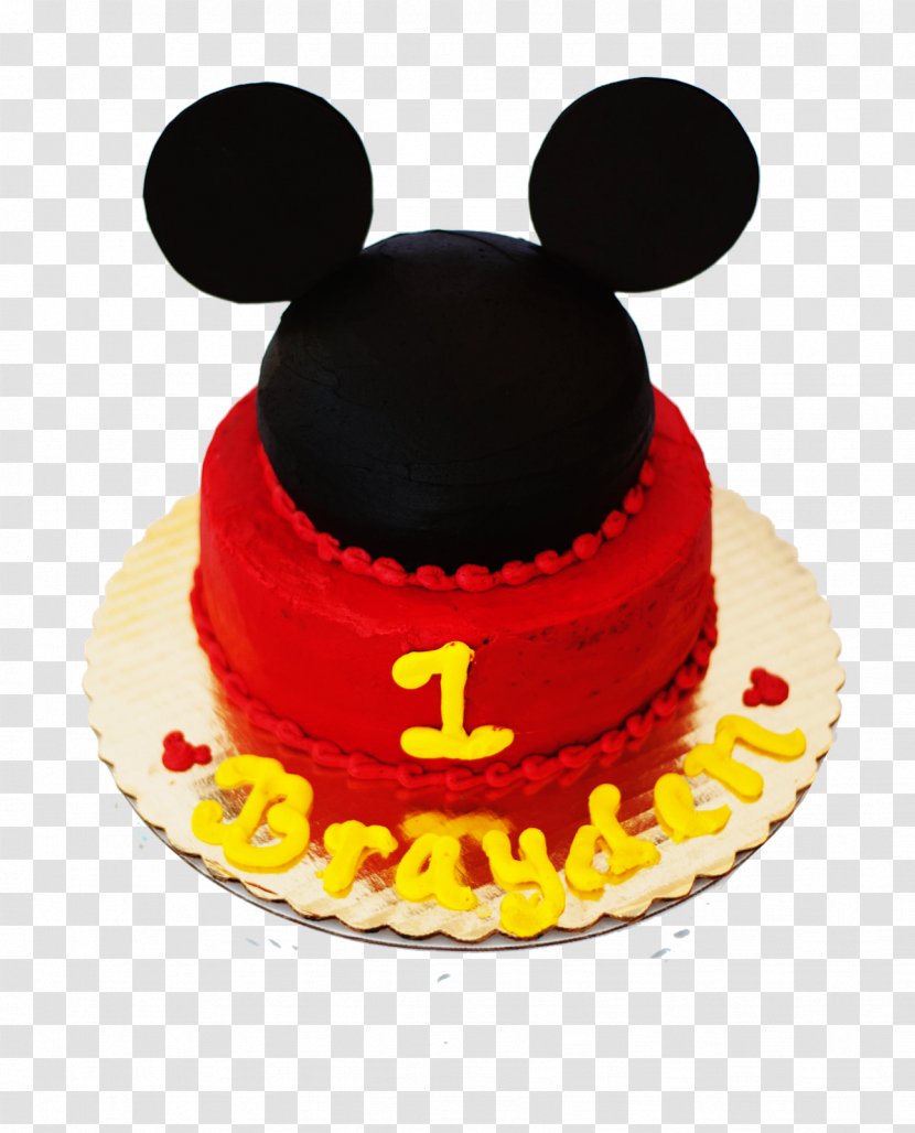 Torte Birthday Cake Fruitcake Sugar Paste - Decorating - Mickey Mouse Transparent PNG