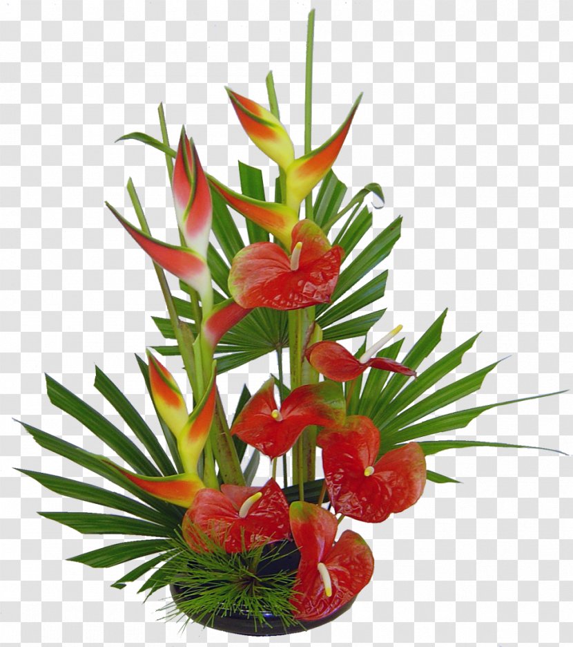 Floral Flower Background - Hawaiian Hibiscus - Artificial Arranging Transparent PNG