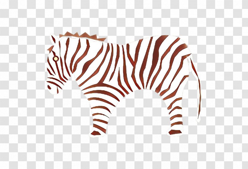 Zebra Cartoon - Animal - Logo Snout Transparent PNG