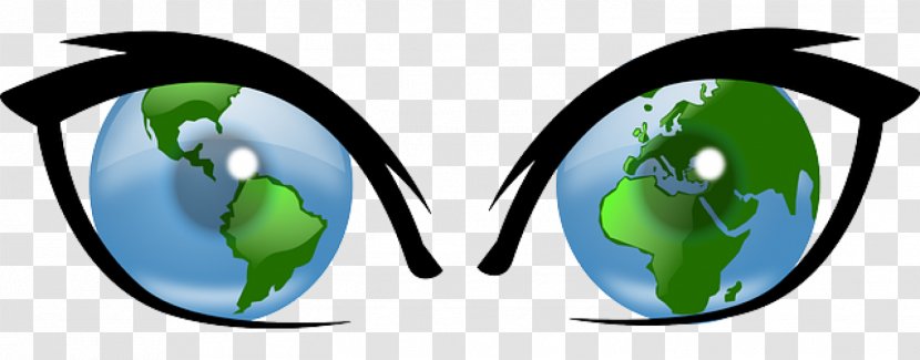 World Eye Clip Art - Map Transparent PNG