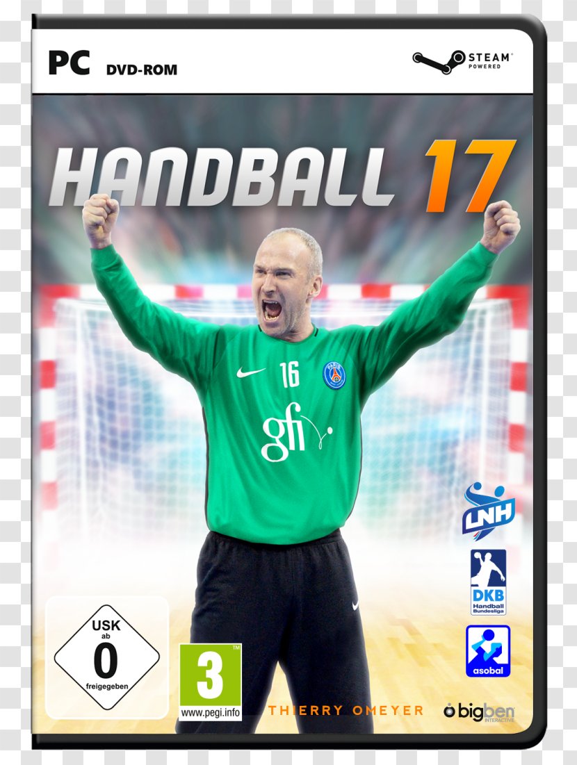 Handball 17 16 Game Team Sport - Video Software Transparent PNG