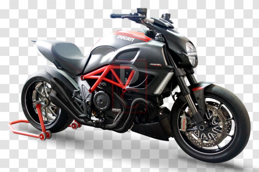 Exhaust System Car Ducati Monster 696 Motorcycle Diavel - Harleydavidson Transparent PNG